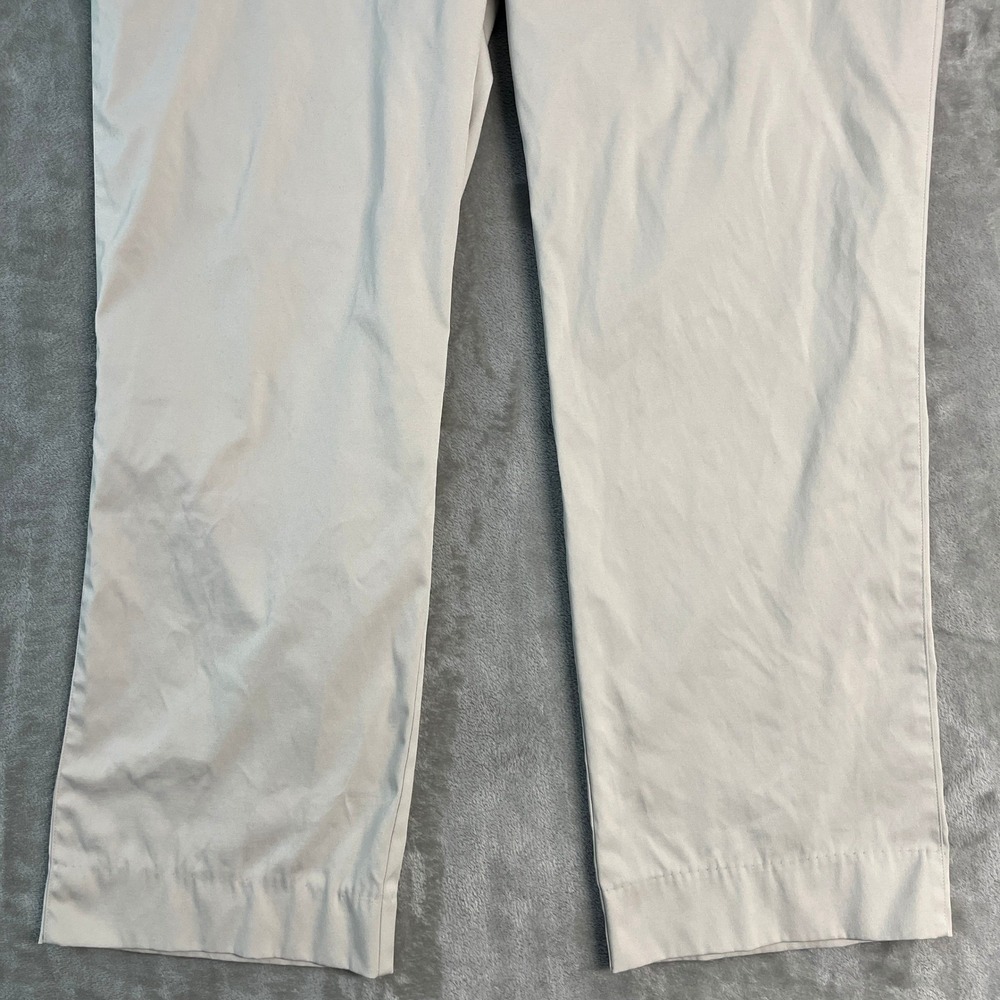 Nike Golf Tour Performance Dri-FIT Pants Mens 42 Light Khaki Tan White Casual - Picture 3 of 16